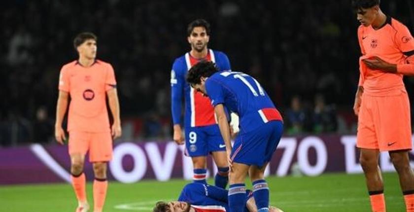 قطع في الرباط الصليبي ينهي موسم نجم باريس سان جيرمان
