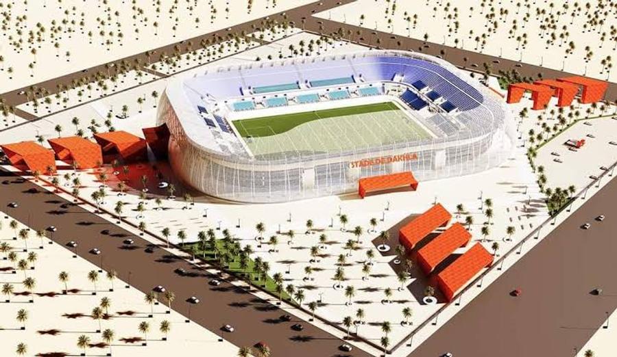 بكلفة تناهز 5.8 مليارات سنتيم.. صفقة جديدة لاستكمال أشغال الملعب الكبير بالداخلة