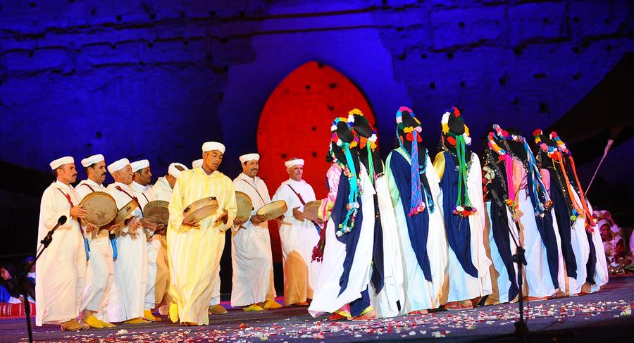 افتتاح المهرجان الوطني للفنون بقلعة السراغنة