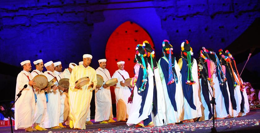 افتتاح المهرجان الوطني للفنون بقلعة السراغنة