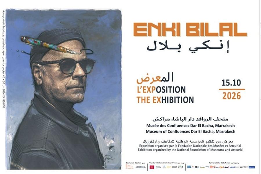Enki Bilal fait son entrée au Maroc avec une exposition à Marrakech