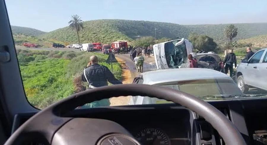 مأساة بسيدي إفني.. مصرع وإصابة عناصر أمنية في حادث سير