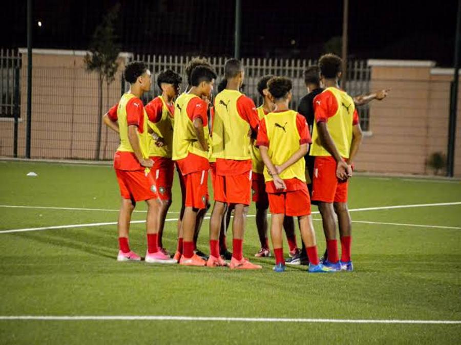 摩洛哥U15队准备参加阿塞拜疆FIFA U15世界杯，14名球员入选