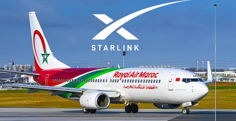 Royal Air Maroc déploiera Starlink sur 41 avions à partir de 2027