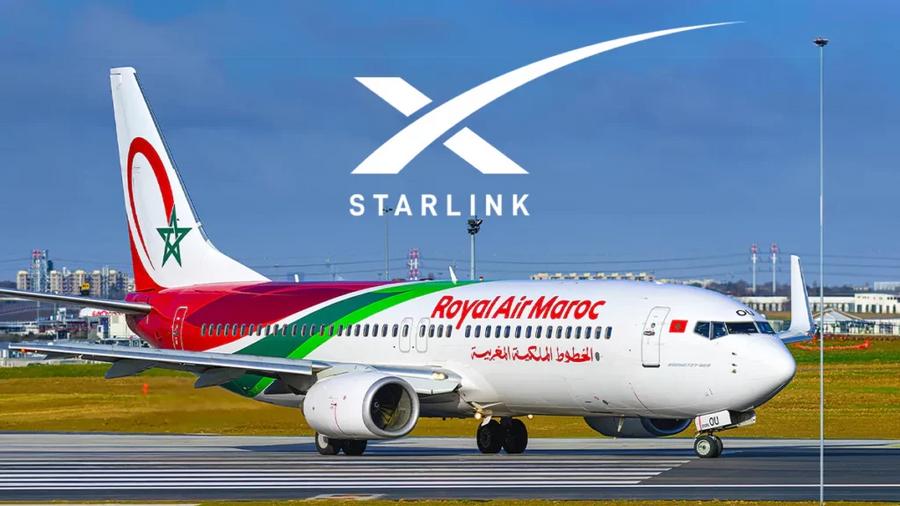 Royal Air Maroc déploiera Starlink sur 41 avions à partir de 2027