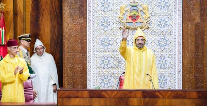 جلالة الملك مخاطبا البرلمانيين: كونوا في مستوى المسؤولية الوطنية أمام الله والمواطنين