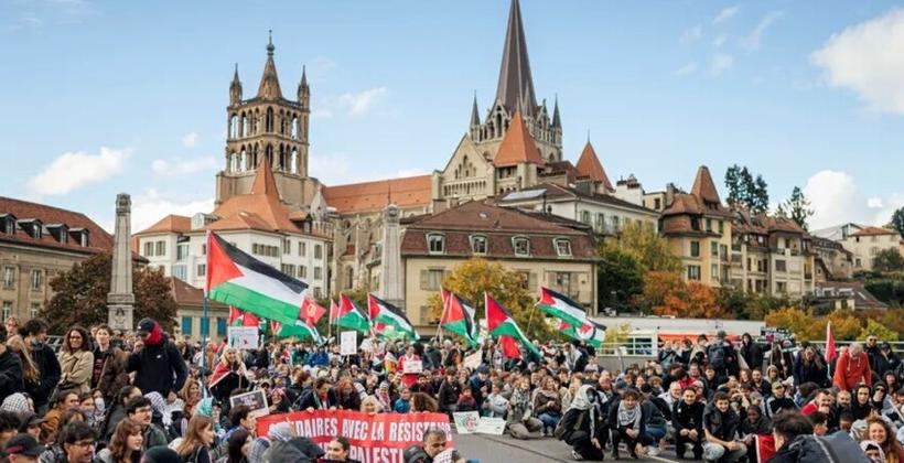 Tausende protestieren in der Schweiz gegen den Krieg in Gaza