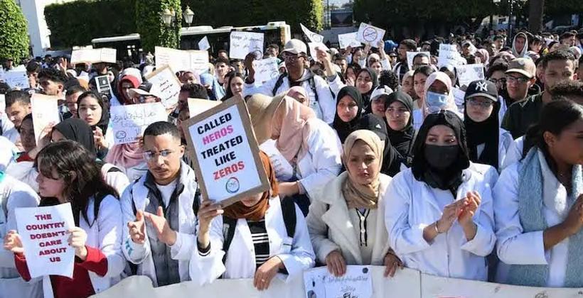 احتجاجات جديدة لخريجي معاهد التمريض