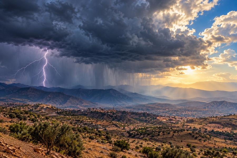 Prévisions météo : le Maroc entre averses orageuses et rafraîchissement progressif