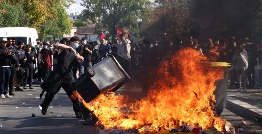 Blocages des lycées en France : 1 793 gardes à vue, dont une large majorité de mineurs