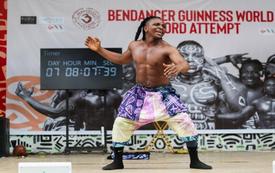 Nigerian dancer sets out to break world record with 168-hour dance marathon