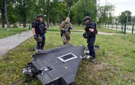 Guerre en Ukraine : le pont Sud de Kiev touché par deux drones russes