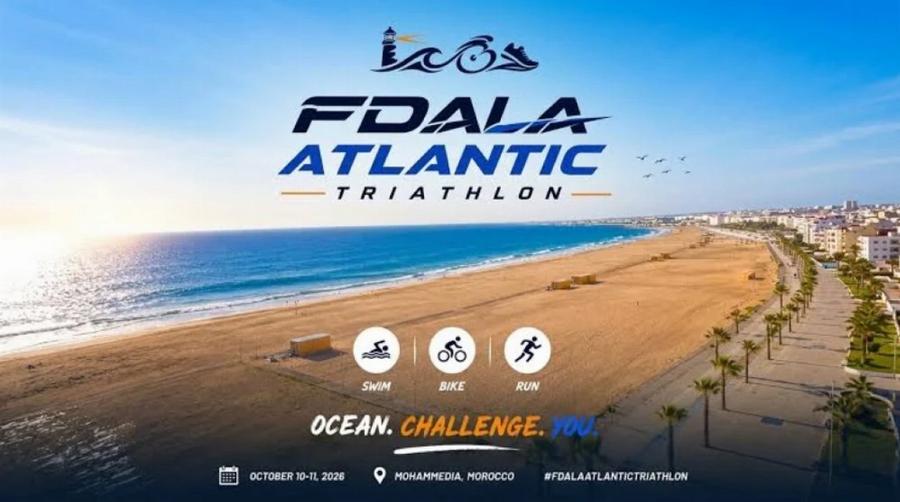 Mohammedia accueille le Fdala Atlantic Triathlon les 10 et 11 octobre 2026