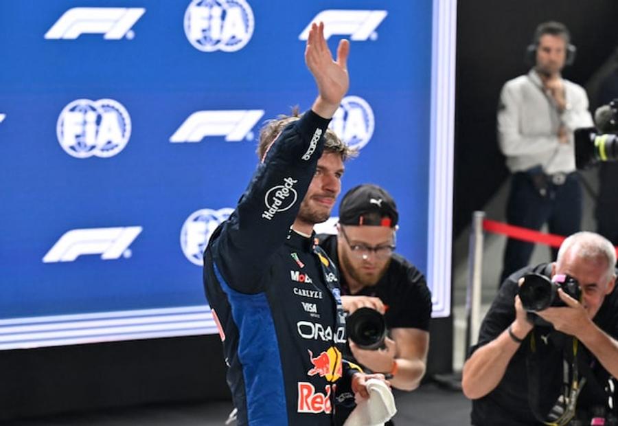 Max Verstappen décroche sa 50e pole position au Grand prix de Singapour