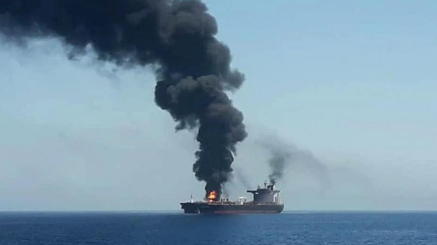 Panama-Flagged Tanker Hit by Unknown Projectile Near Strait of Hormuz