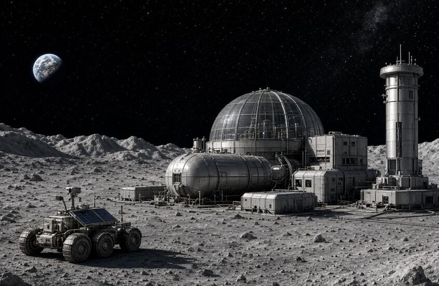 俄罗斯计划在2030年代中期在月球上建立核电站