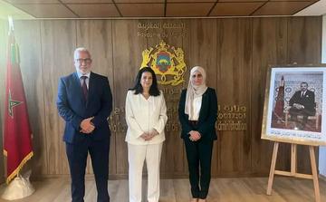 المغرب وفلسطين يبحثان تعزيز التعاون في مجالات الاقتصاد الرقمي