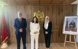 المغرب وفلسطين يبحثان تعزيز التعاون في مجالات الاقتصاد الرقمي