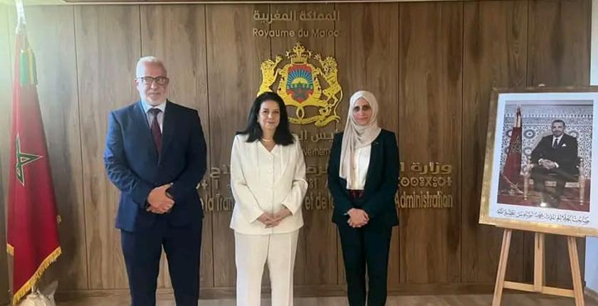 المغرب وفلسطين يبحثان تعزيز التعاون في مجالات الاقتصاد الرقمي