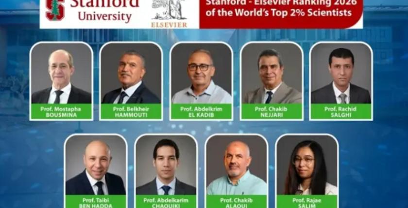 Nove pesquisadores da Universidade Euromed de Fez estão entre os 2% melhores cientistas do mundo