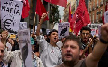 Proteste für die öffentliche Bildung in Madrid führen zu fünf Festnahmen und zwei verletzten Polizisten