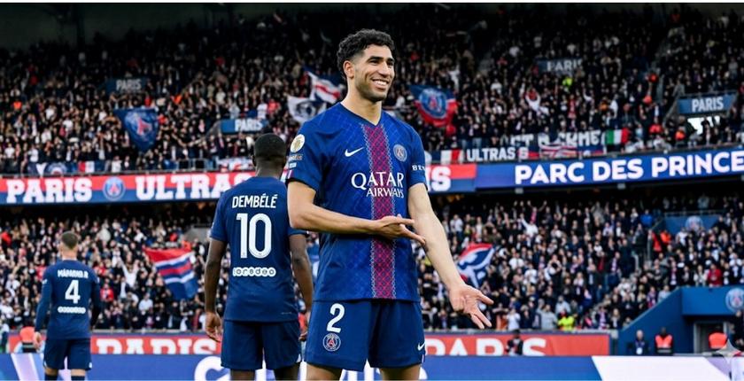 Achraf Hakimi mira outra final da Liga dos Campeões com o Paris Saint-Germain