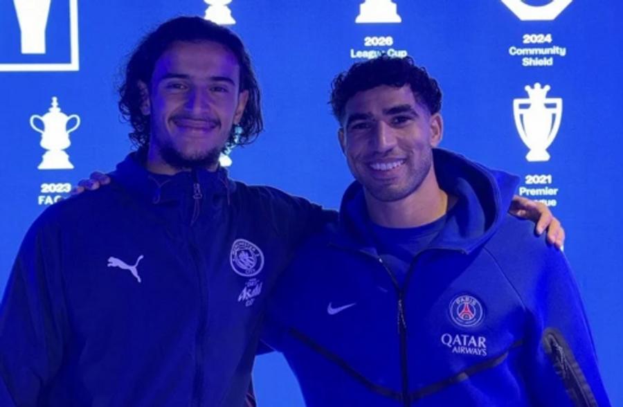 Achraf Hakimi praises Ayoub Bouaddi’s footballing talent and character