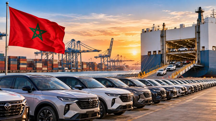 Exportations marocaines : l’automobile conserve sa première place en 2025