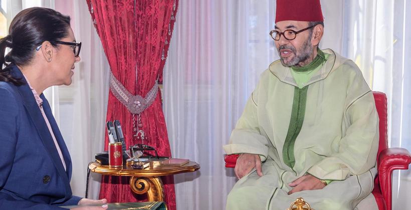 SM le Roi reçoit Fatima Ezzahra El Mansouri, chargée de former le nouveau gouvernement