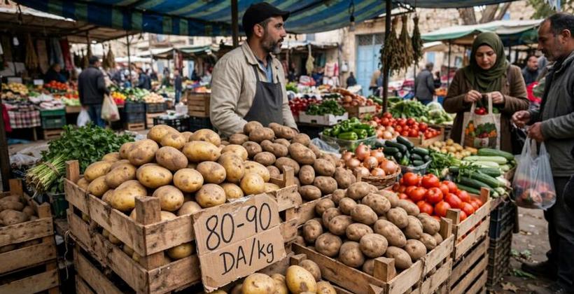 Algeria caps retail potato prices at 90 dinars per kilogram