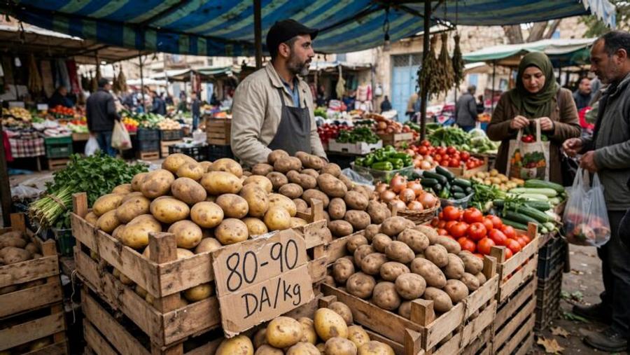 Algeria caps retail potato prices at 90 dinars per kilogram