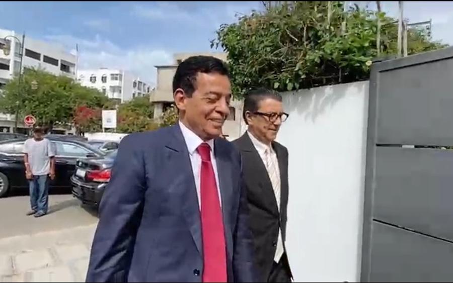 المنصوري تستقبل جودار وعرشان بمقر "البام"