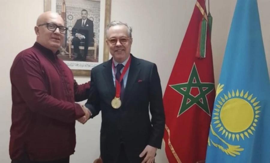 Maroc-Kazakhstan : Rachid Maâninou distingué à Astana pour son action diplomatique