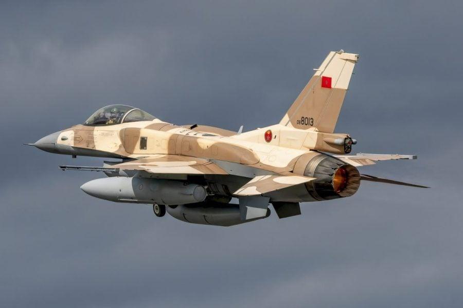 Primeiro F-16 Block 72 do Marrocos completa voo inaugural antes da entrega