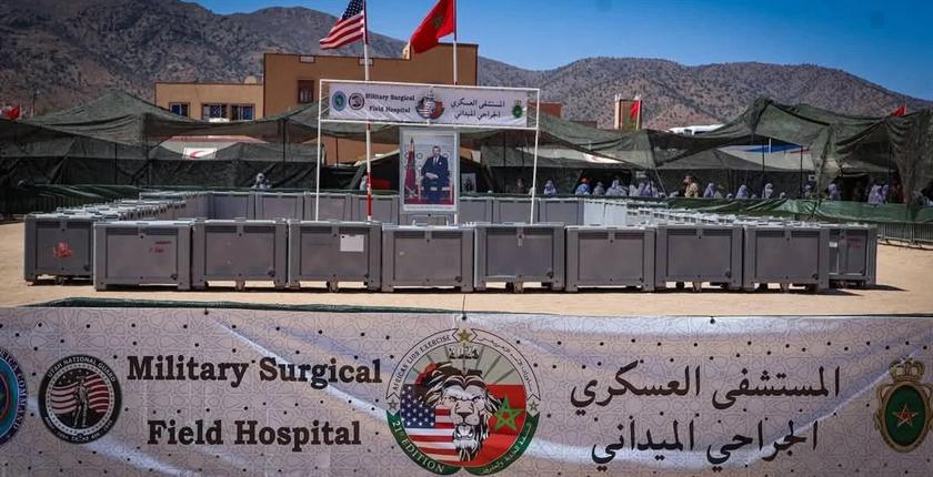 “الأسد الإفريقي 2026”.. مستشفى ميداني بتارودانت يقدم أكثر من 31 ألف خدمة طبية