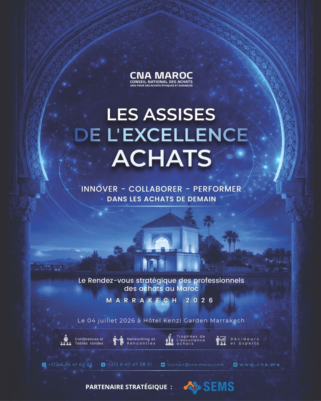 Les Assises de l’Excellence Achats 2026 : Le Conseil National des Achats Maroc (CNA Maroc) propulse la fonction vers de nouveaux horizons à Marrakech