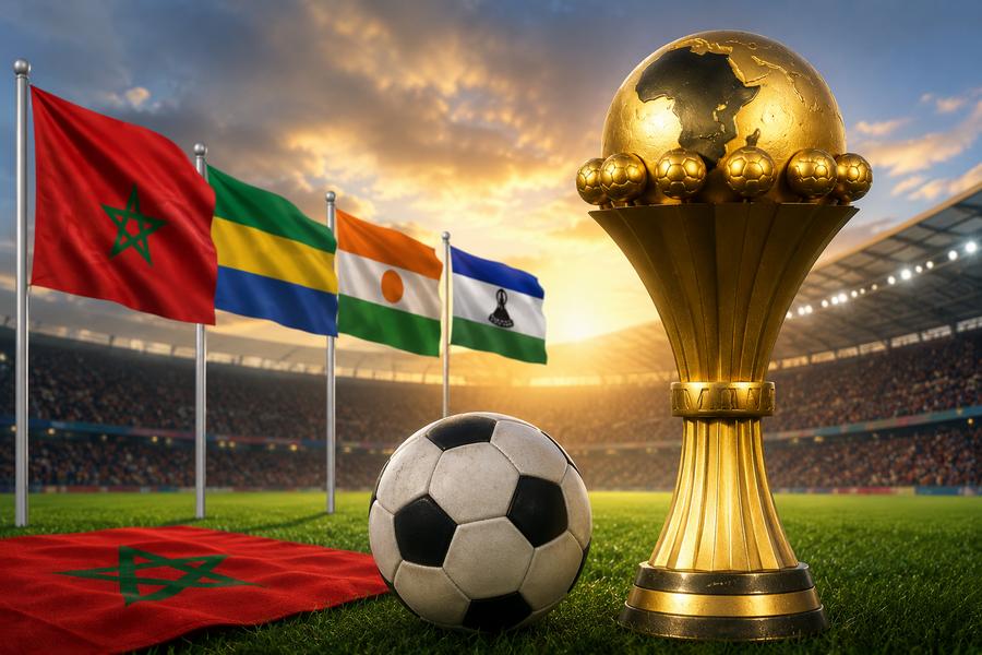 Éliminatoires CAN 2027 : les Lions de l’Atlas dans le groupe du Gabon, du Niger et du Lesotho