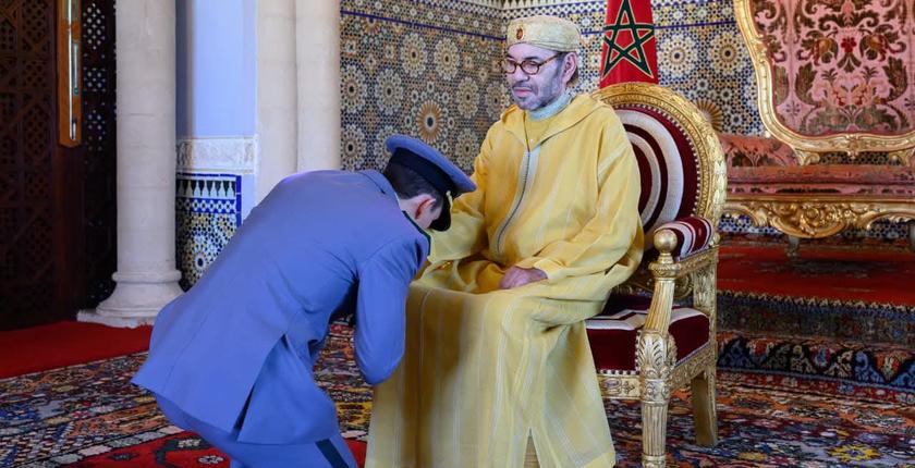 جلالة الملك يعين صاحب السمو الملكي الأمير مولاي الحسن منسقا لمكاتب ومصالح القيادة العامة للقوات المسلحة الملكية