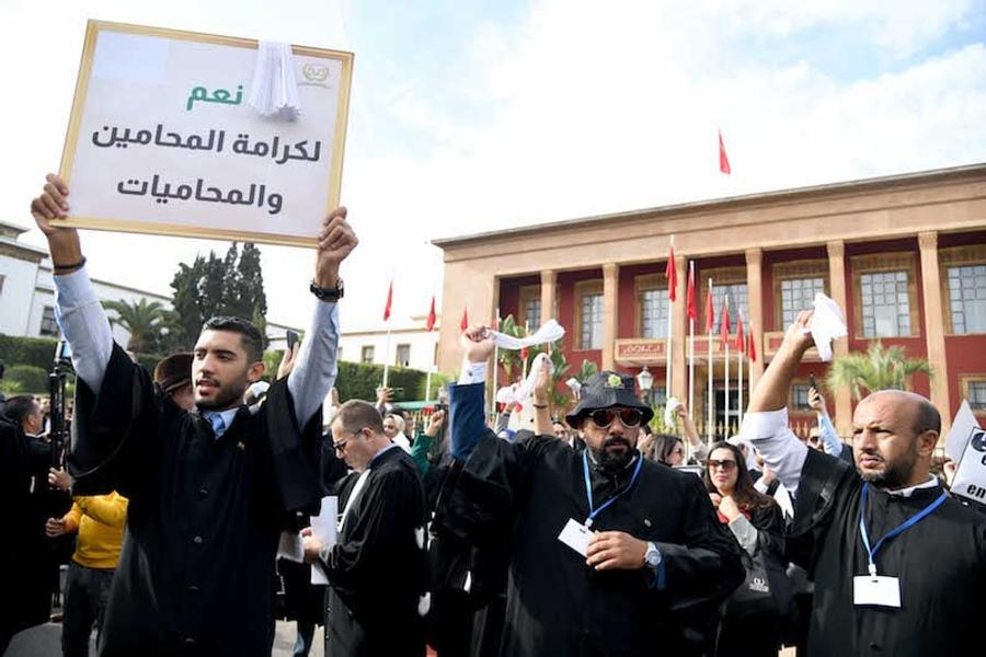 تمرير قانون المحاماة رغم احتجاج وغضب النقباء من وهبي
