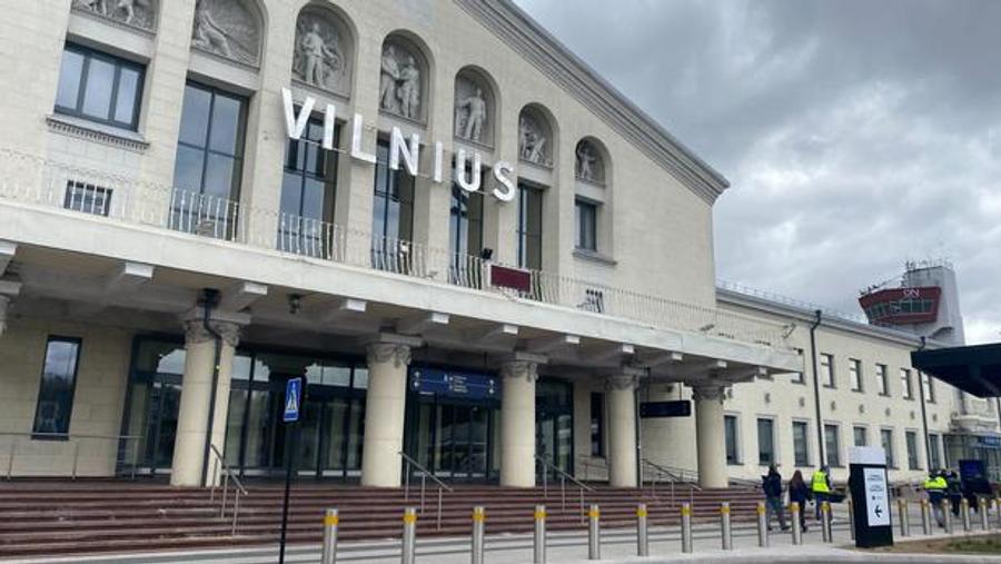 Lithuania issues drone alert as Vilnius airport suspends flights