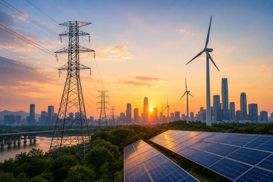 Chine : la demande d’électricité progresse grâce aux technologies et aux véhicules électriques