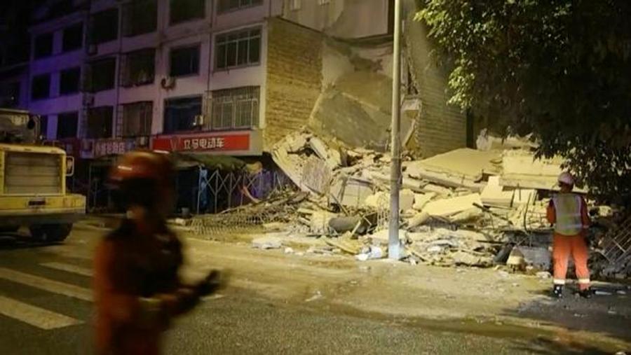 Earthquake in southern China leaves two dead and thousands evacuated