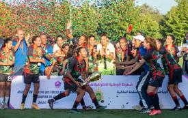 الجيش الملكي يتوج بكأس العرش النسوية