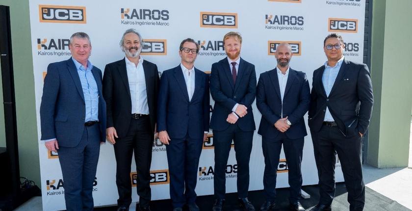 KAIROS Ingénierie Maroc devient le distributeur exclusif de JCB au Maroc