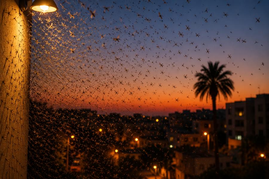 Maroc : une prolifération inhabituelle d’insectes alimente les inquiétudes dans plusieurs régions