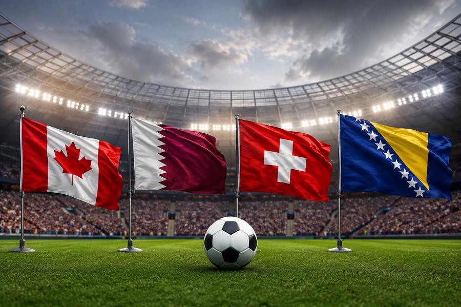 Mondial 2026 : la Suisse favorite d’un groupe B particulièrement équilibré