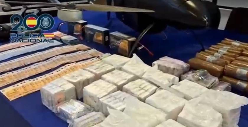 تفكيك شبكة لتهريب المخدرات من المغرب باستعمال طائرات مسيّرة