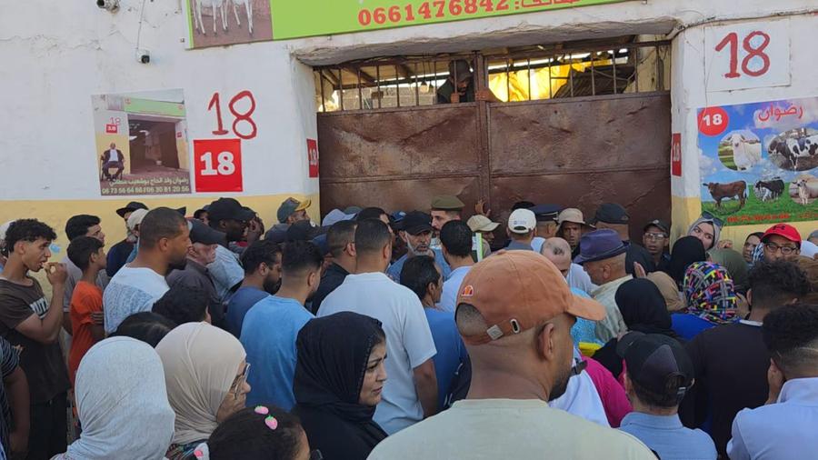 البيضاء.. تدخل أمني صارم بعد اكتظاظ غير مسبوق بسبب خروف العيد 