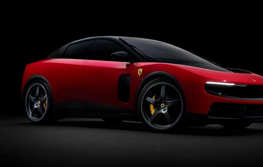 Las acciones de Ferrari caen tras la presentación del coche eléctrico Luce