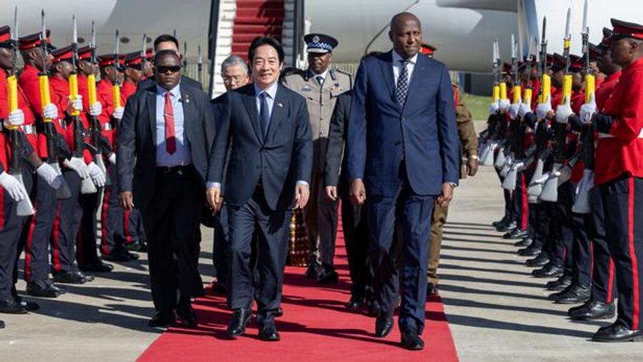 Taiwan’s president visits Eswatini as China escalates rhetoric